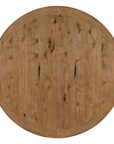Big Sky - Round Dining Table - Light Brown / Black