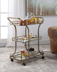 Stassi - Serving Cart - Gold