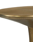 Tolstoy - Indoor-Outdoor Accent Table - Brass
