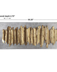 Lev - Metal Wall Decor - Gold