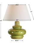 Penny - Table Lamp - Moss Green