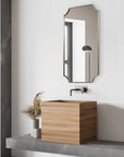 Lennox - Scalloped Corner Mirror