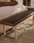 Lodge & Loft - Upholstered Bench - Sedona Brown