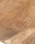 Organic Embrace - Outdoor Teak Bowl - Brown