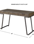 Comrade - Natural Wood Desk