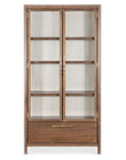 Eleana - Display Cabinet - Medium Wood