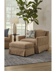 Lottie - Ottoman With Skirt Trim