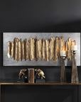 Lev - Metal Wall Decor - Gold