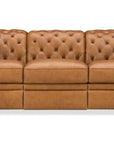 MS - Glover Power Reclining Sofa With Power Headrest - Brown
