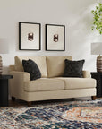 Cole - Fabric Stationary Loveseat