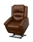 Oscar - Power Lift Recliner With Right-Hand Control & Power Headrest - Grizzly