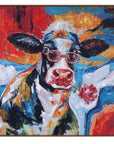 Cool Dude Framed Canvas - Red