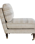 Chatsworth - Modern Slipper Chair - White