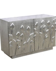Petal - Bar Cabinet - German Silver