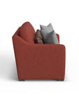 Milo - Fabric Two-Cushion Sofa With Nailhead Trim