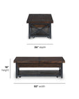 Carpenter - Rectangular Lift-Top Coffee Table
