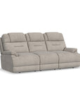 Zofa - Power Sleep Sofa With Power Headrests & Lumbar