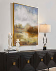 John's - Field Framed Landscape Art - Beige