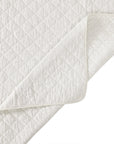 Cotton Comfort - Full/Queen Quilt Set Set of 3 - White