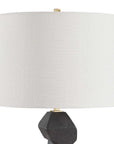 Demelo - Stacked Wood Table Lamp - Black