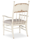 Americana - Upholstered Seat Arm Chair Set of 2