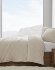 Tempe Matelasse - Queen Duvet Cover Set (Set of 3) - Sand