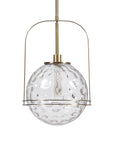 Mimas - 1 Light Globe Pendant - Gold