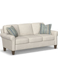 Moxy - Fabric Sofa, Curved Sock Arms