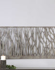 Amadahy - Metal Wall Art - Silver