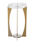 Kolkata - Accent Table - Brass