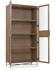 Sonnet - Display Cabinet - Dark Gray