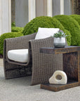Obra - Outdoor Side Table - Bronze