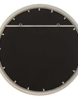 Florian - Warm White Round Mirror - White