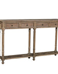 Narrow Console - Dark Brown