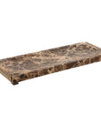 Marble Crest - Tray - Light Brown