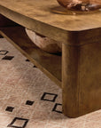 Melange - Romano Rectangle Cocktail Table - Dark Brown