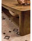 Melange - Romano Rectangle Cocktail Table - Dark Brown