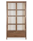 Eleana - Display Cabinet - Medium Wood