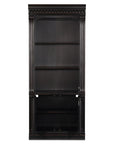 Telluride - Bunching Bookcase With Doors - Black
