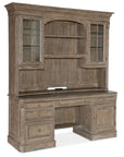 Sutter - Computer Credenza - Light Brown