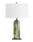 Moorea - Marble Table Lamp - Green