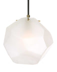 Geodesic - 1 Light Mini Pendant - White