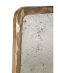 Hammered Edge Mirror - Gold