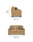 Rudy - Loveseat For Living Room