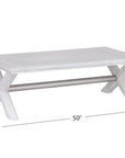 Nadine - Cocktail Table - White