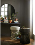 Commerce And Market - Carved Stump Side Table
