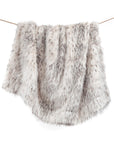 Ermine - Double-Sided Oversized Throw - White