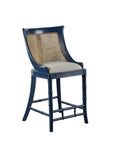 Spoonback - Counter Stool Set of 2 - Blue