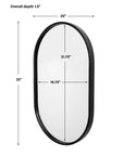Varina - Oval Mirror