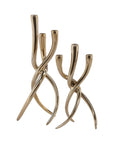 Ansley - Taper Candle Holder Set (Set of 2) - Gold